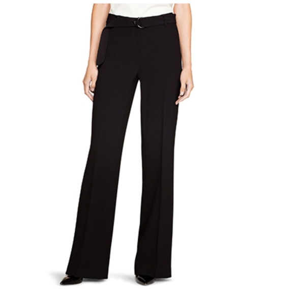 NWT WHBM Soft Drape Wide Leg Pants Size 12R - Picture 1 of 6